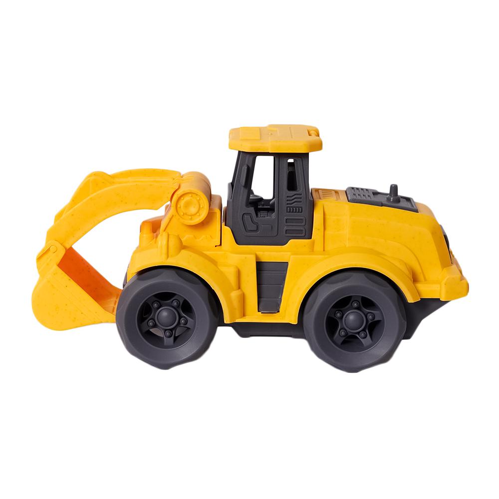 BIOplastic Graafmachine geel - 20 cm