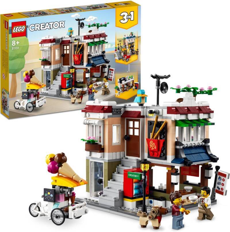 Lego creator buildings noedelwinkel in de stad - 31131