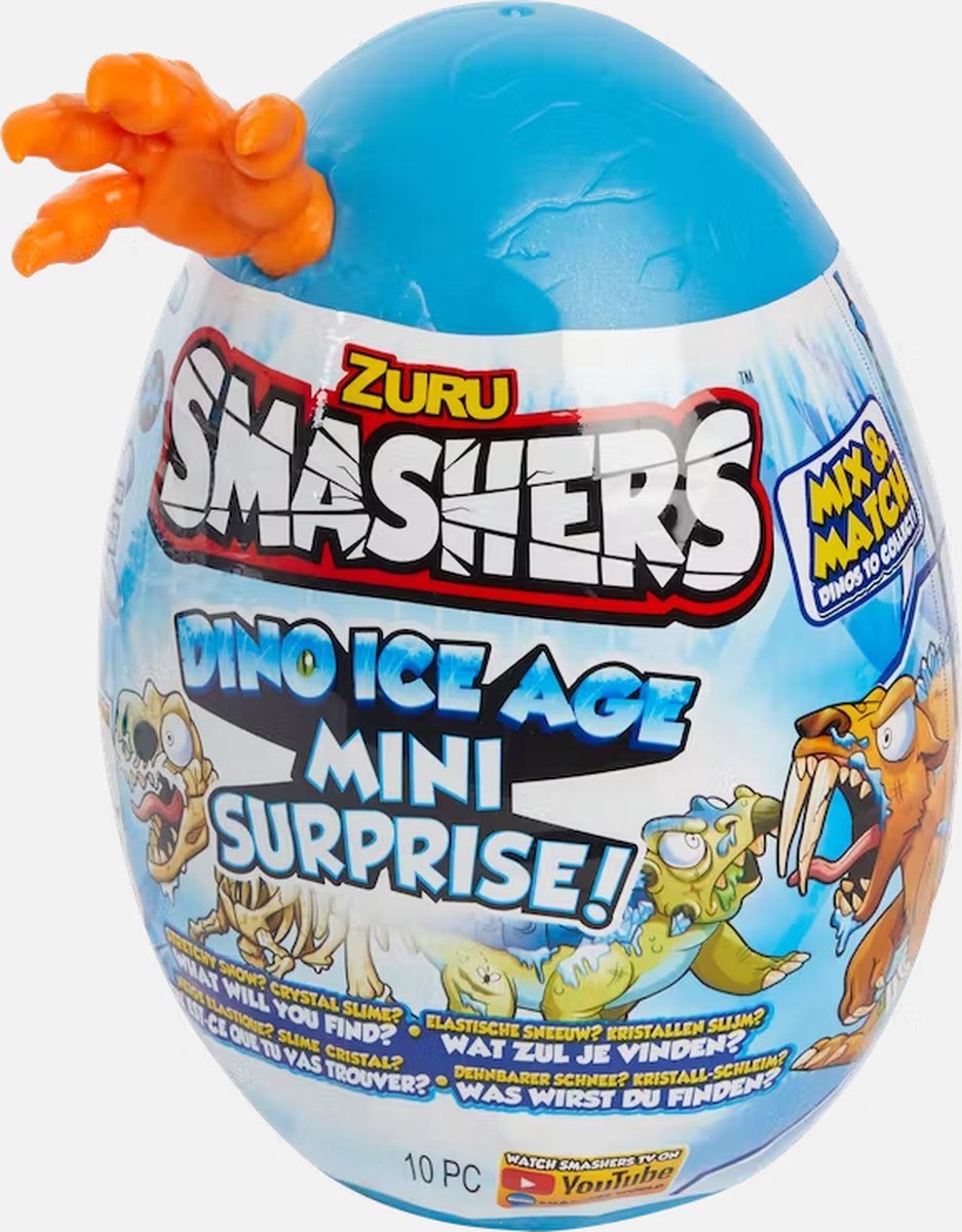 Zuru Smashers - Dino Ice Age - Mini Surprise 10 pc - verrassingsei