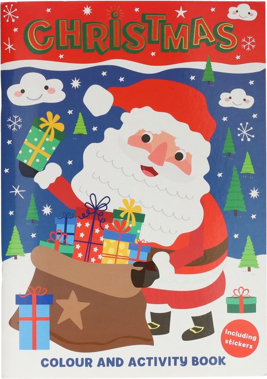 Kerst Kleurboek A4