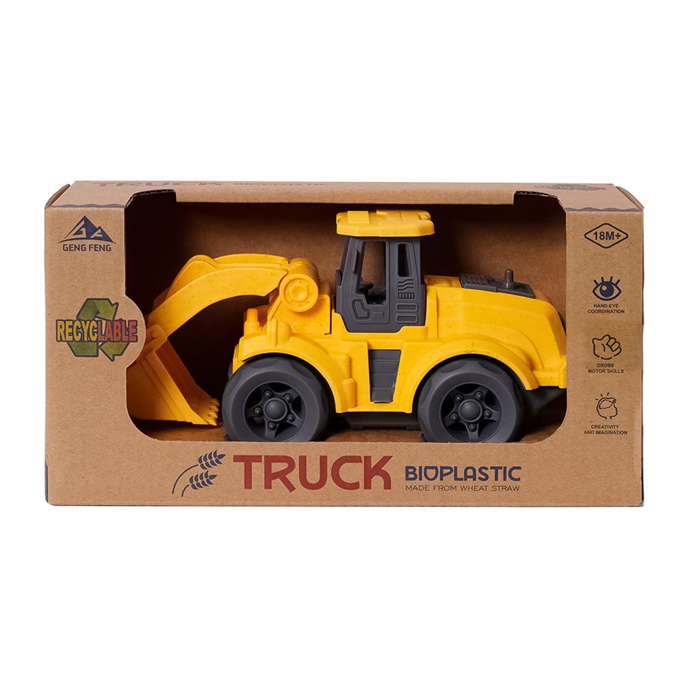 BIOplastic Graafmachine geel - 20 cm