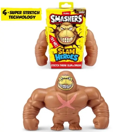 Smashers Slam Heroes Serie 1 - Gorilla Figuur