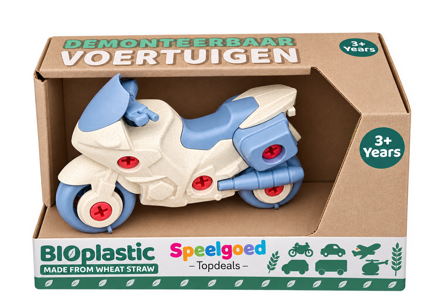 BIOplastic Demonteerbare Motor