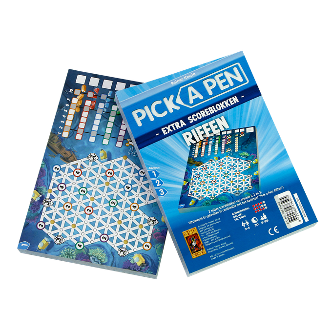 Pick a Pen Riffen Scoreblokken - Dobbelspel