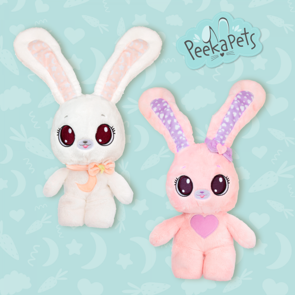 Peekapets Bunny- Kiekeboe Knuffel