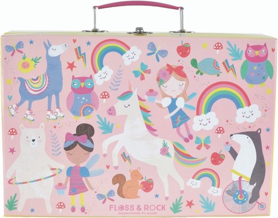 Floss & Rock Keuken Servies Rainbow Fairy - 12 delig met muziek