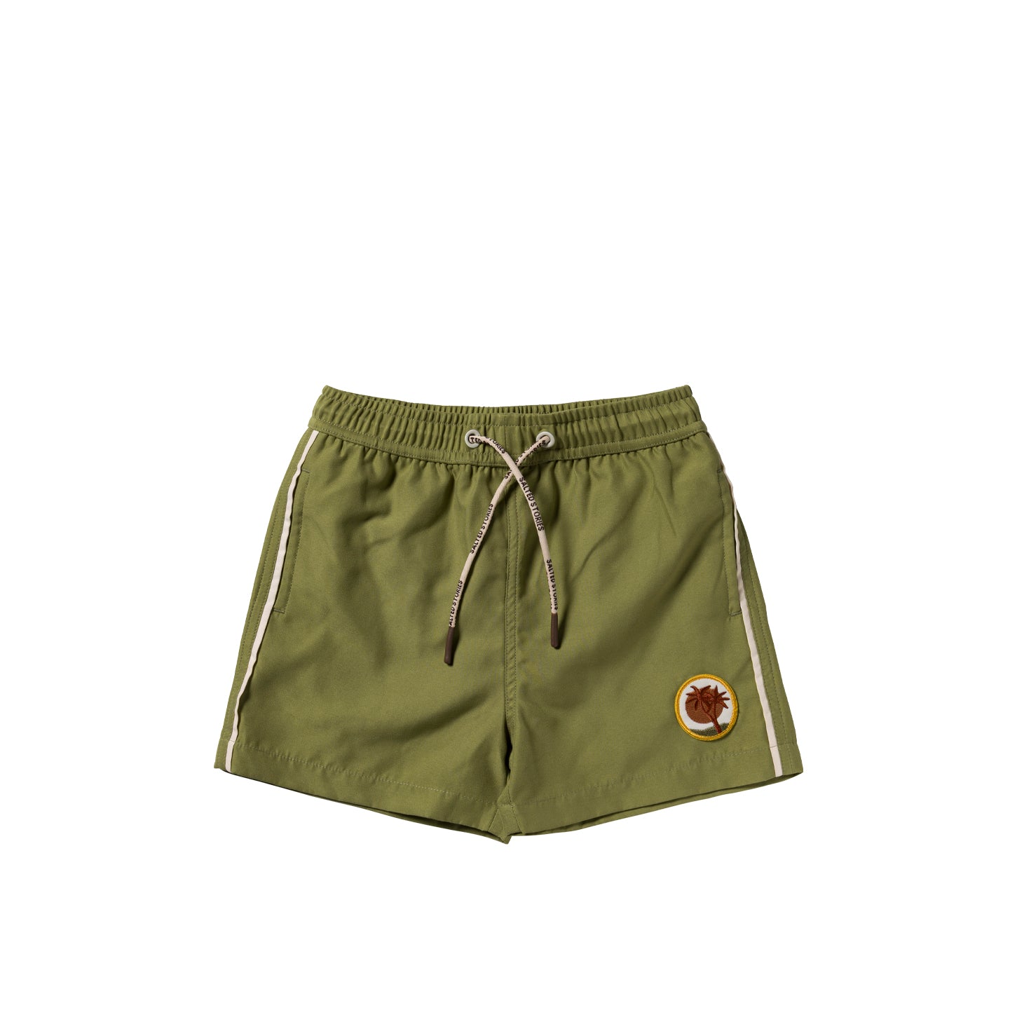 Salted Stories Solid | Swim Shorts green 134/140