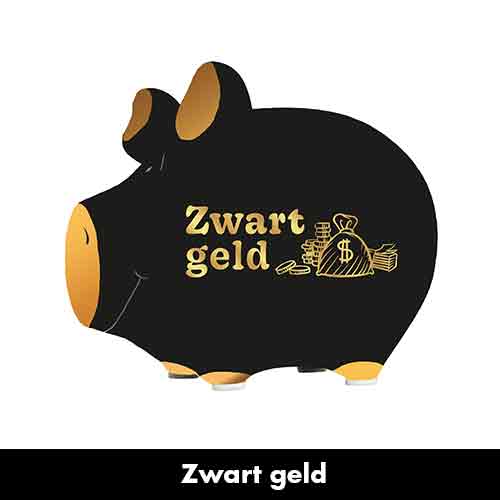 Spaarpot "zwart geld" ( 12 )
