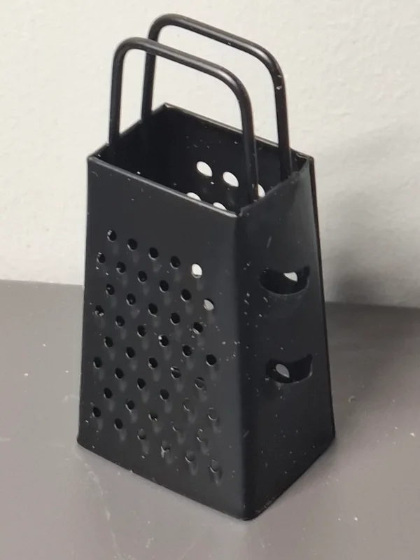 Mini Amber rasp Zwart