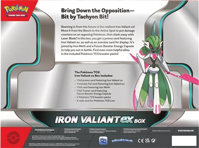 POK TCG IRON VALIANT EX BOX