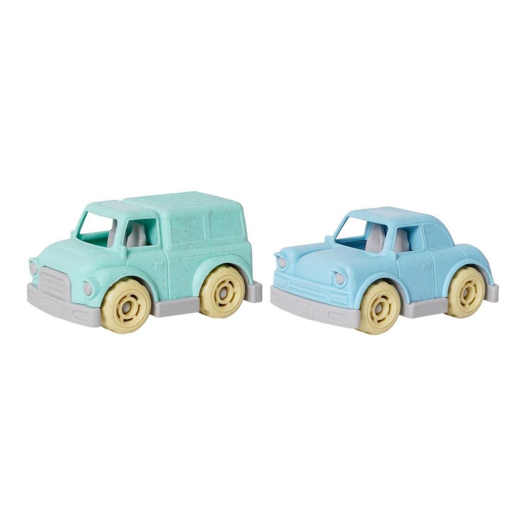 BIOplastic Vintage Autoset Pastel Blauw 2-delig