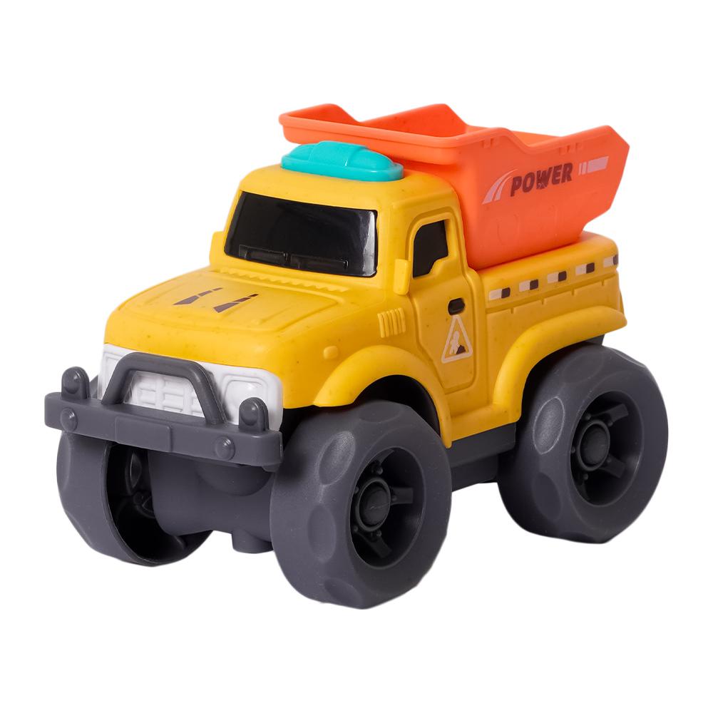 BIOplastic Off-Road Kiepwagen geel - 11 cm