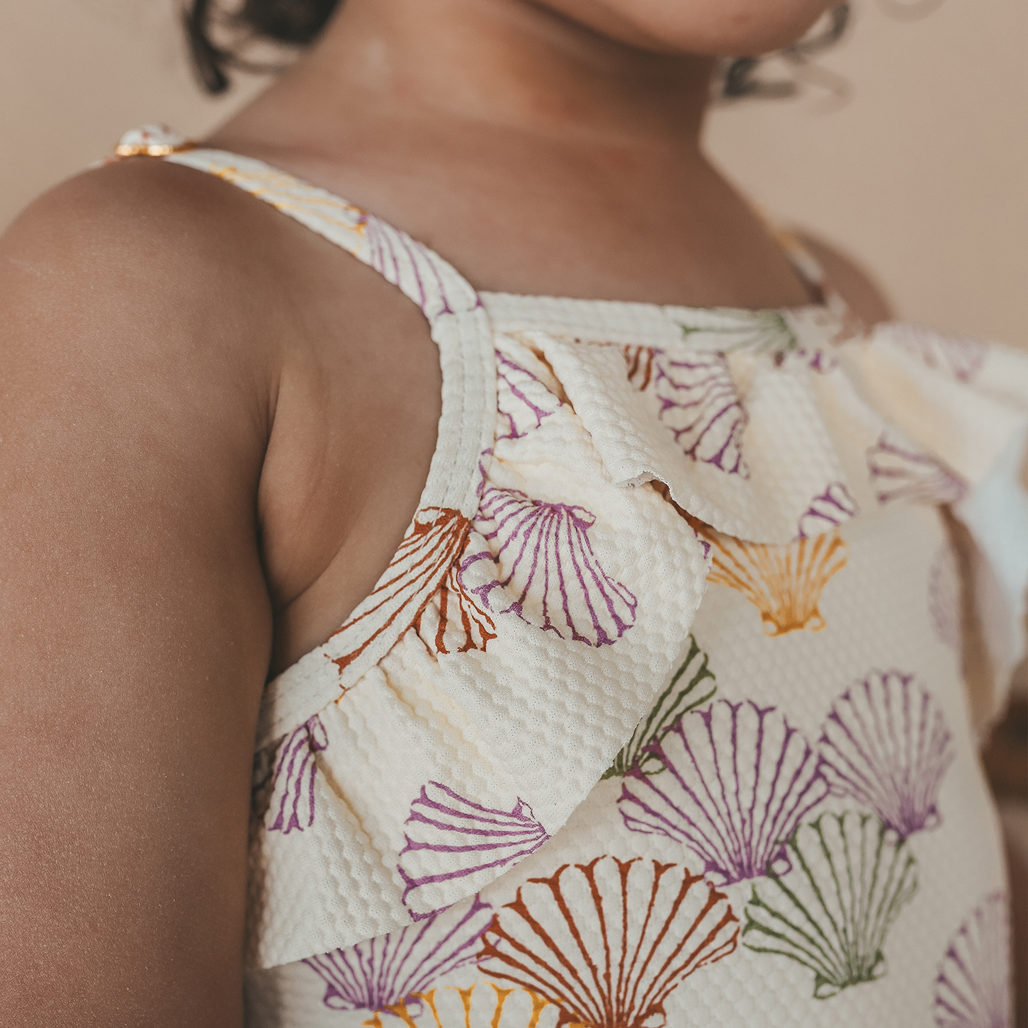 salted stories Shells | Swimsuit 122/128, collectie 2026