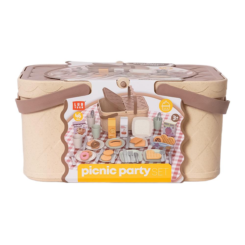 BIOplastic Picknick set 46-delig