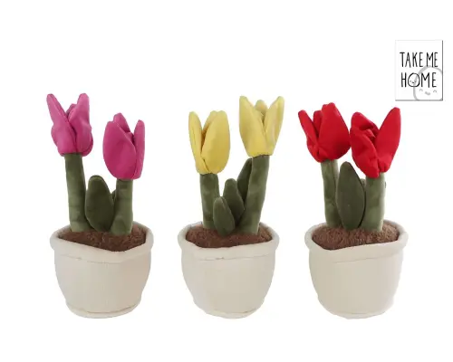 Take Me Home pluche plant Tulp 27cm