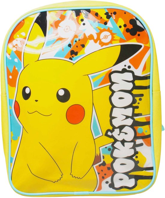 Pokémon Junior Rugzak - Geel